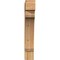 Ekena Millwork Legacy Block Rough Sawn Bracket, Western Red Cedar, 6"W x 26"D x 38"H BKT06X26X38LEC05RWR - alternate 3